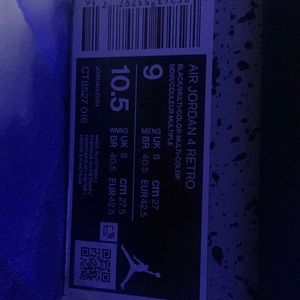 Jordan 4 Retro “Red Thunder”.